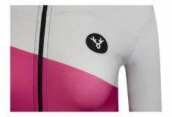 Maillot Manches Longues Femme LeBram Roselend Fuschia / Rose Coupe Ajustée Rose / Rouge -Cyclisme Triathlon Soldes Magasin unnamed file 1054