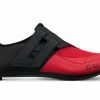 Chaussures Triathlon Fizik Transiro Powerstrap R4 Noir / Rouge