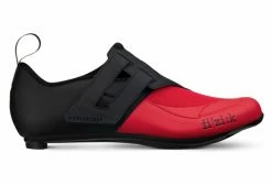 Chaussures Triathlon Fizik Transiro Powerstrap R4 Noir / Rouge