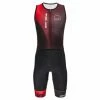 Combinaison Trifonction Sans Manche Santini X IronMan Ikaika Noir/Rouge Noir / Rouge -Cyclisme Triathlon Soldes Magasin unnamed file 1197