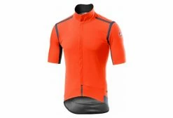Maillot Manches Courtes Castelli Gabba RoS Orange