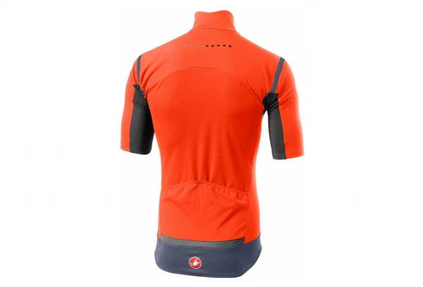 Maillot Manches Courtes Castelli Gabba RoS Orange 4 Maillot Manches Courtes Castelli Gabba RoS Orange – Image 2