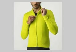 Maillot Manches Longues Castelli Pro Thermal Vert Chartreuse -Cyclisme Triathlon Soldes Magasin unnamed file 1279