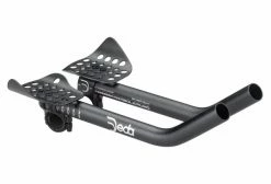 Prolongateurs Deda Parabolica Uno Aluminium 31.7 Mm Noir + Entretoises De Rehausse