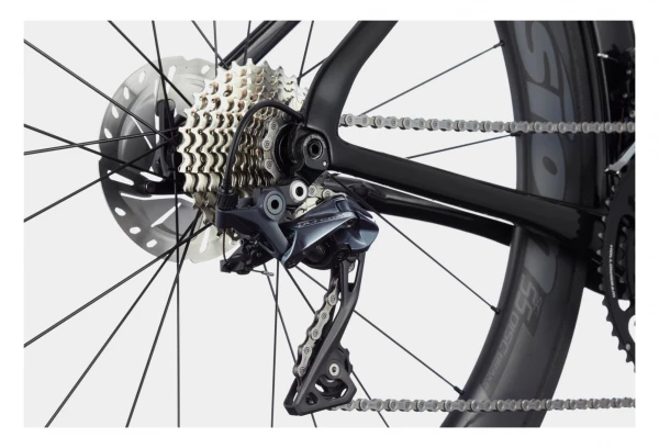 Vélo De Route Cannondale SystemSix Carbon Ultegra Shimano Ultegra 11V 700 Mm Noir Pearl Rouge / Noir 5 Vélo De Route Cannondale SystemSix Carbon Ultegra Shimano Ultegra 11V 700 Mm Noir Pearl Rouge / Noir – Image 4