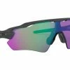 Lunettes Oakley Radar Ev Path Steel / Prizm Road Jade / Ref. OO9208-A138 Blanc / Rouge -Cyclisme Triathlon Soldes Magasin unnamed file 1300
