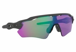 Lunettes Oakley Radar Ev Path Steel / Prizm Road Jade / Ref. OO9208-A138 Blanc / Rouge