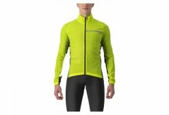 Veste Castelli Squadra Stretch Lime Jaune / Gris Foncé