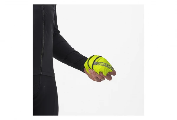 Veste Castelli Squadra Stretch Lime Jaune / Gris Foncé 9 Veste Castelli Squadra Stretch Lime Jaune / Gris Foncé – Image 7