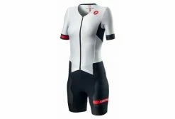 Combinaison Trifonction Femme Castelli Free Sanremo 2 W Blanc Noir
