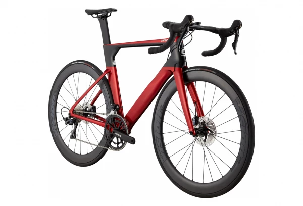 Vélo De Route Cannondale SystemSix Carbon Ultegra Shimano Ultegra 11V 700 Mm Rouge Candy Noir / Gris 3 Vélo De Route Cannondale SystemSix Carbon Ultegra Shimano Ultegra 11V 700 Mm Rouge Candy Noir / Gris – Image 2