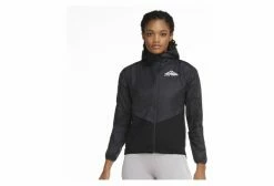 Veste Imperméable Femme Nike Shield Trail Noir