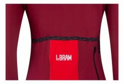 Maillot Manches Longues Femme LeBram Allos Bordeaux Coupe Ajustée -Cyclisme Triathlon Soldes Magasin unnamed file 1503