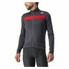 Maillot Castelli Puro 3 Fz GrisFoncé / Rouge Reflex -Cyclisme Triathlon Soldes Magasin unnamed file 1527