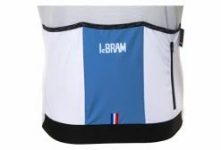 Maillot Manches Courtes LeBram Tourmalet Gris / Bleu Coupe Ajustée -Cyclisme Triathlon Soldes Magasin unnamed file 1571