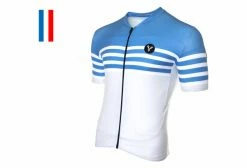 Maillot Manches Courtes LeBram Tourmalet Gris / Bleu Coupe Ajustée -Cyclisme Triathlon Soldes Magasin unnamed file 1573