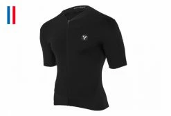 Maillot Manches Courtes LeBram Allos Noir Coupe Ajustée -Cyclisme Triathlon Soldes Magasin unnamed file 1593