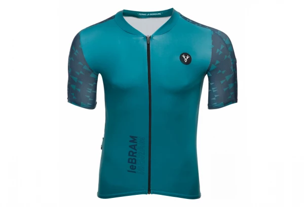 Maillot Manches Courtes LeBram Loze Bleu Pelforth Coupe Aero 4 Maillot Manches Courtes LeBram Loze Bleu Pelforth Coupe Aero – Image 2