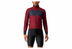 Veste Castelli Unlimited Puffy Bordeaux/Bleu
