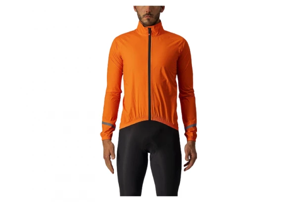 Veste Imperméable Castelli Emergency 2 Rain Orange 3 Veste Imperméable Castelli Emergency 2 Rain Orange