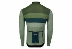 Maillot Manches Longues LeBram Izoard Vert Coupe Ajustée Bleu / Gris -Cyclisme Triathlon Soldes Magasin unnamed file 1658