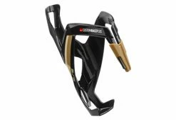 Porte-Bidon Elite Bottle Cage Custom Race+ Noir Beige Noir / Rouge