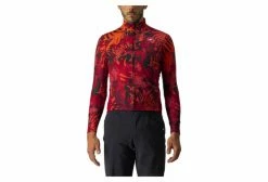 Maillot Manches Longues Castelli Unlimited Thermal Rouge