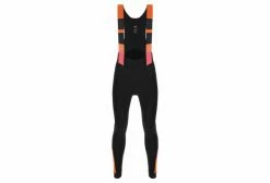 Cuissard Long Santini Command Noir / Orange