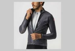 Veste Coupe-Vent Castelli Aria Shell Gris Foncé -Cyclisme Triathlon Soldes Magasin unnamed file 1838