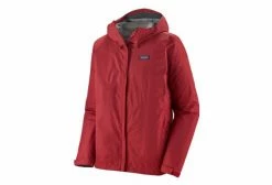 Veste Imperméable Patagonia Torrentshell 3L Rouge Homme