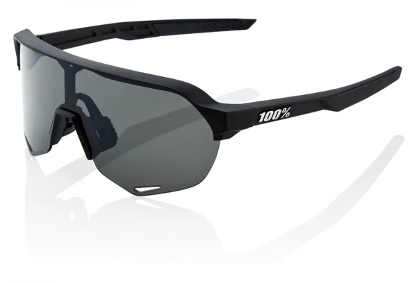 Lunettes 100% S2 Soft Tact Black Smoke Lens Marron / Miroir 3 Lunettes 100% S2 Soft Tact Black Smoke Lens Marron / Miroir