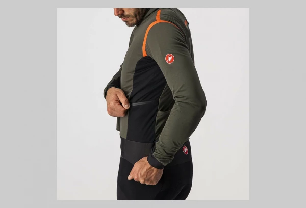 Veste Castelli Alpha RoS 2 Vert Kaki 7 Veste Castelli Alpha RoS 2 Vert Kaki – Image 5