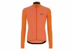 Maillot Manches Longues Santini Colore Puro Orange