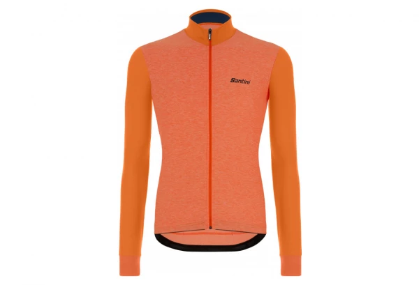 Maillot Manches Longues Santini Colore Puro Orange 3 Maillot Manches Longues Santini Colore Puro Orange