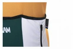 Maillot Manches Courtes LeBram Tourmalet Jaune Coupe Ajustée Gris -Cyclisme Triathlon Soldes Magasin unnamed file 2094