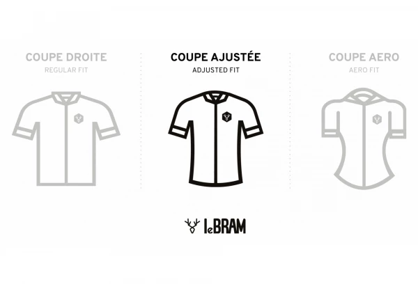 Maillot Manches Courtes LeBram Ventoux Bordeaux Coupe Ajustée Jaune 8 Maillot Manches Courtes LeBram Ventoux Bordeaux Coupe Ajustée Jaune – Image 6