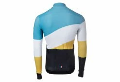 Maillot Manches Longues LeBram Roselend Bleu Blanc Bleu / Jaune -Cyclisme Triathlon Soldes Magasin unnamed file 2148