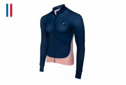 Maillot Manches Longues LeBram Bonette Bleu Coupe Ajustée Bleu / Rose