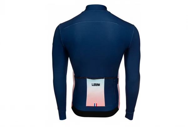 Maillot Manches Longues LeBram Bonette Bleu Coupe Ajustée Bleu / Rose 5 Maillot Manches Longues LeBram Bonette Bleu Coupe Ajustée Bleu / Rose – Image 3