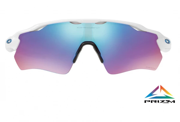 OAKLEY Lunettes Radar EV Path Polished White/Prizm Snow Sapphire Iridium Ref: OO9208-4738 Vert / Violet 4 OAKLEY Lunettes Radar EV Path Polished White/Prizm Snow Sapphire Iridium Ref: OO9208-4738 Vert / Violet – Image 2