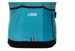Maillot Manches Courtes LeBram Ravito Bleu Coupe Ajustée -Cyclisme Triathlon Soldes Magasin unnamed file 2189