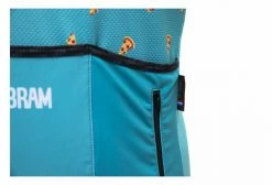 Maillot Manches Courtes LeBram Ravito Bleu Coupe Ajustée -Cyclisme Triathlon Soldes Magasin unnamed file 2190