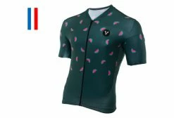 Maillot Manches Courtes LeBram Ravito Bleu Coupe Ajustée -Cyclisme Triathlon Soldes Magasin unnamed file 2193