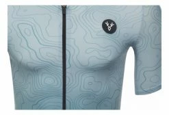 Maillot Manches Courtes LeBram Grand Ballon Bleu Coupe Aéro Bleu / Bleu -Cyclisme Triathlon Soldes Magasin unnamed file 2296
