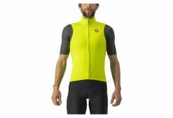Gilet Castelli Pro Thermal Mid Lime Jaune