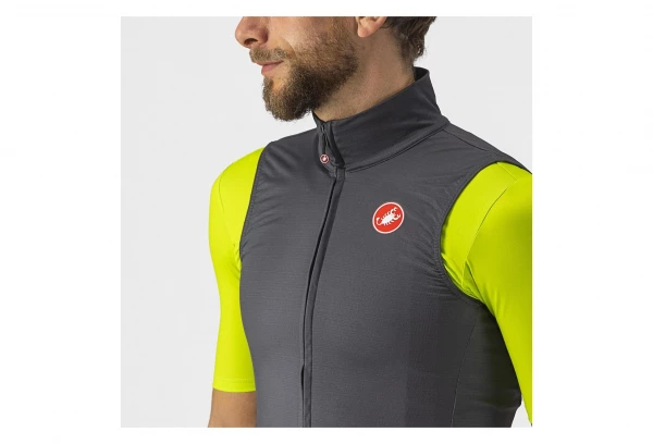Gilet Castelli Pro Thermal Mid Gris Foncé 7 Gilet Castelli Pro Thermal Mid Gris Foncé – Image 5