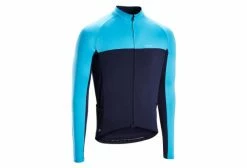 Maillot Manches Longues Triban RC100 Anti-UV Bleu