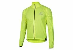 Veste Coupe-Vent Déperlant Spiuk Anatomic Windproof Jaune Fluo
