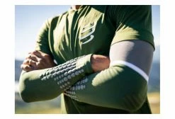 Compressport Manchettes ArmForce Ultralight Vert / Gris Unisex -Cyclisme Triathlon Soldes Magasin unnamed file 2470