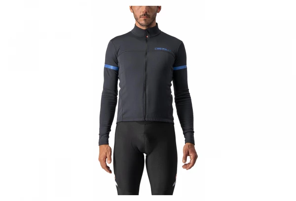 Maillot Castelli Fondo 2 Noir / Bleu Reflex 3 Maillot Castelli Fondo 2 Noir / Bleu Reflex